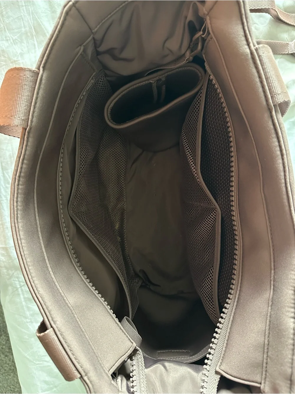 Dagne Dover Wade Neoprene Tote — Dune